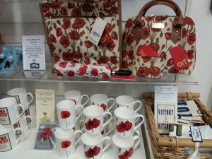 Gift shop at Cornwall's Regimental Museum