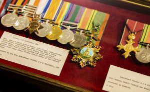 Medals awarded to Colonel R W Wetherell CMG