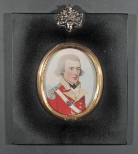 Officer of the 46th regiment of foot. Circa 1790