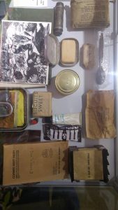 Light Infantry Jungle Survival Equipment: Rations at Cornwall's Regimental Museum
