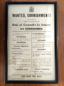 WW1 Recruiting leaflet - Cornwall's Regimental Museum