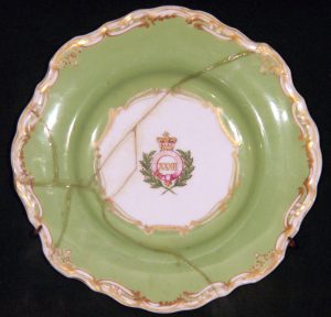 A Plate from the Officers' Mess at Lucknow - 32nd Regiment of Foot