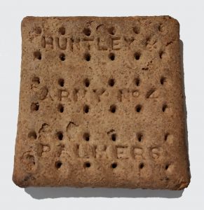 Huntley & Palmers WWI hardtack biscuit