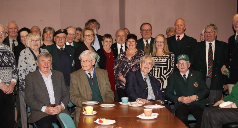 Patrick Linehan 100 years Birthday party at Bodmin Keep. WW2 Veteran, POW, DCLI