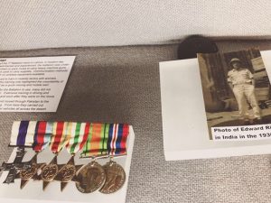 The Story of Colour Serjeant Edward Ridge, Colour Serjeant Edward Ridge, POW, Prisoner of War, WW2