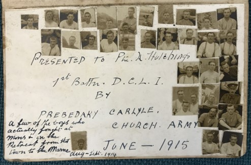 Private Augustus Hutchings New Testament Bible